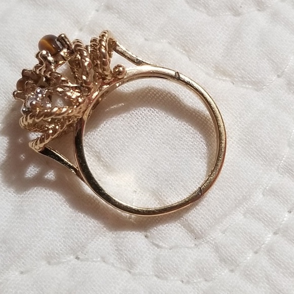 Vintage 14kt g.e Uncaclad ring - Picture 2 of 3